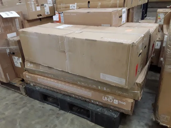 PALLET OF APPROXIMATELY 5 ASSORTED BOXED TV SCREENS & MONITORS