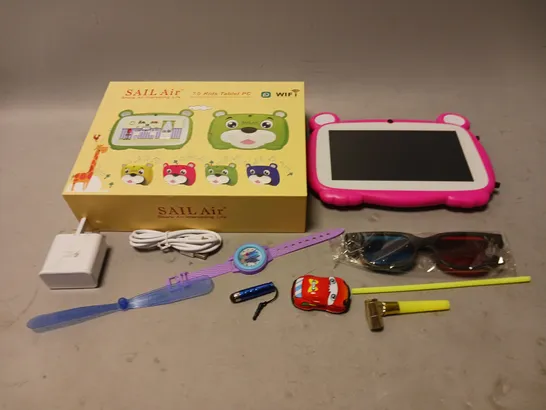 BOXED PINK SAIL AIR 7.0 KIDS TABLET PC WITH ACCESSORIES 