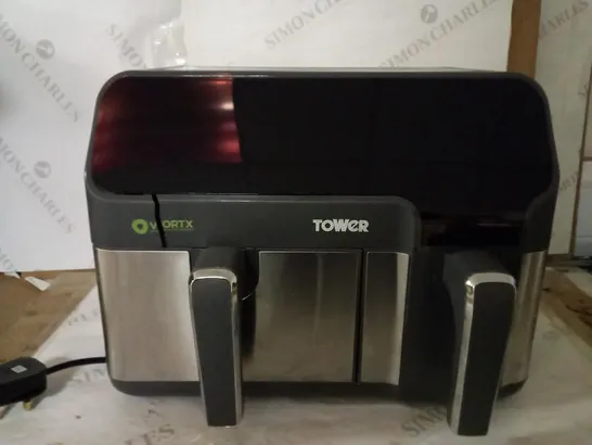 TOWER T17099 VORTX 5.2L & 3.3L ECO DUAL DRAWER AIR FRYER