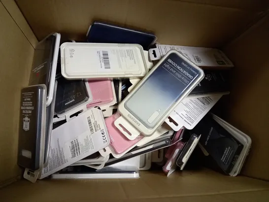 MEDIUM BOX OF SAMSUNG PHONE CASES 