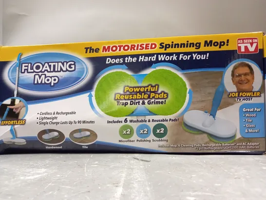 BOXED FLOATING MOP - THE MOTORISED SPINNING MOP