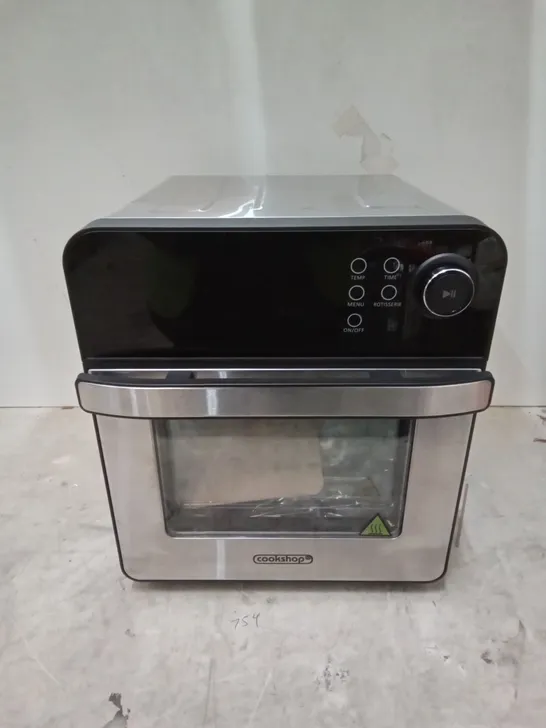 (DENTED) BOXED COOKSHOP AIR FRYER OVEN 14.5L WITH ACCESSORIES