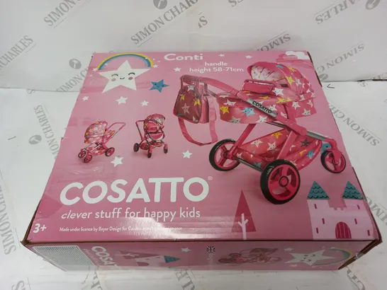 STAR PRINT DOLL PRAM (XEO) RRP £49.99