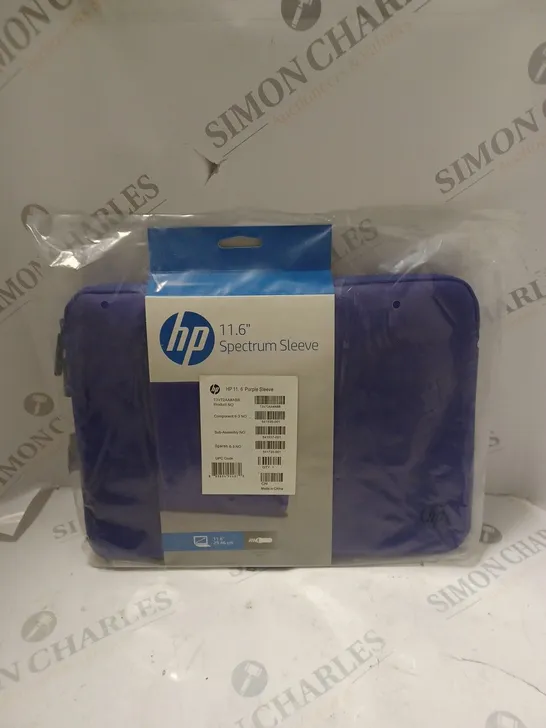 BOX OF APPROXIMATELY 9 SEALED HP 11.6" SPECTRUM SLEEVES IN ASSORTED COLOURS 