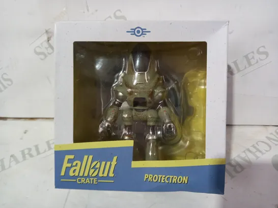 BETHESDA FALLOUT CRATE PROTECTRON FIGRUE