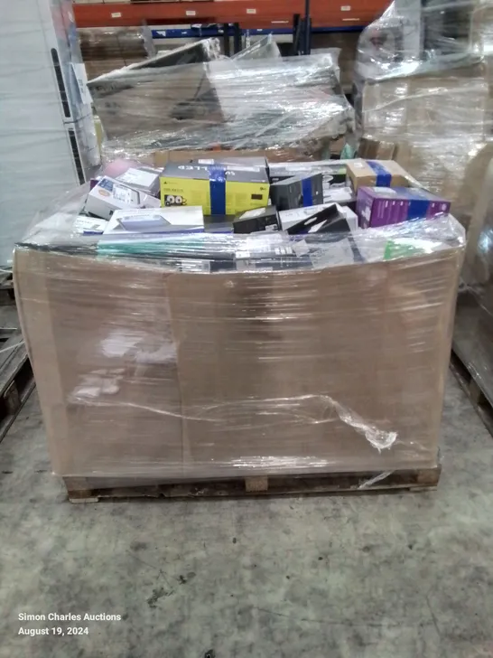 PALLET OF APPROXIMATELY 122 UNPROCESSED RAW RETURN HIGH VALUE ELECTRICAL GOODS TO INCLUDE;