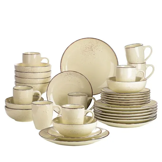 BOXED NAVIC 32 PIECE DINNERWARE SET - SERVICE FOR 8