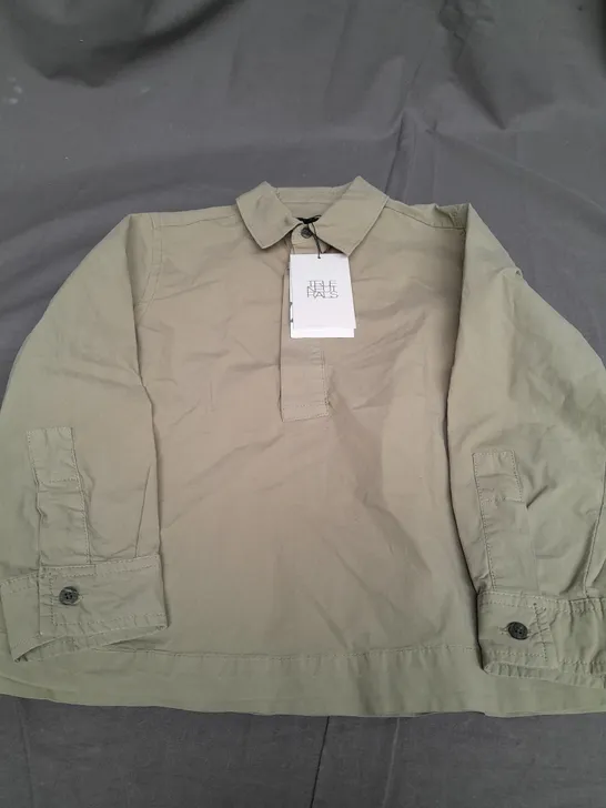 ZARA KHAKI SHIRT - SIZE 6-7 KID