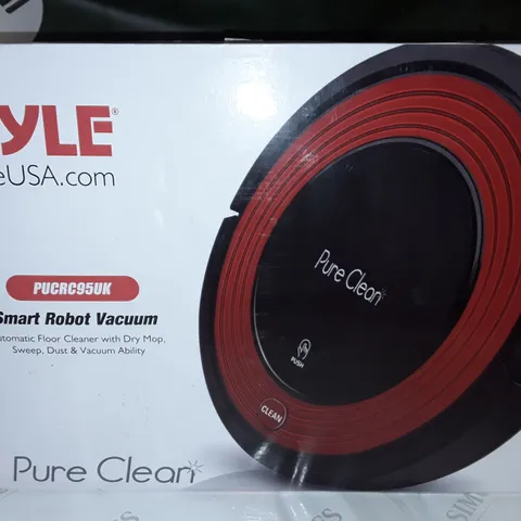 BOXED PYLE PUCRC95UK SMART ROBOT VACUUM