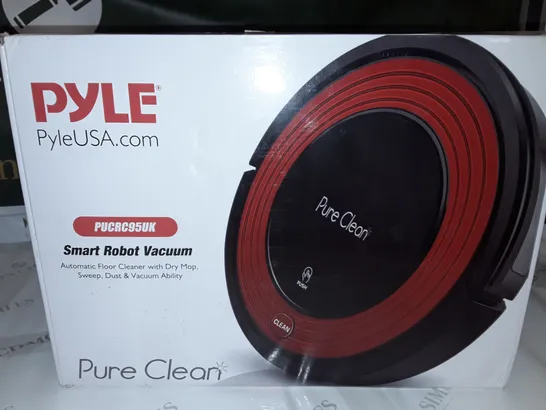 BOXED PYLE PUCRC95UK SMART ROBOT VACUUM