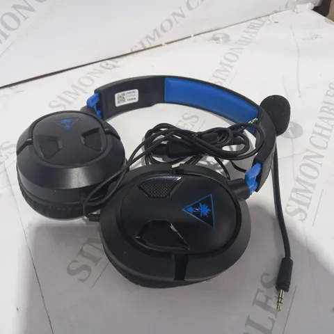 TURTLE BEACH EAR FORCE RECON GAMING HEADSET IN BLACK/BLUE