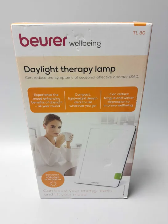 BOXED AND SEALED BEURER WELLBEING DAYLIGHT THERAPY LAMP