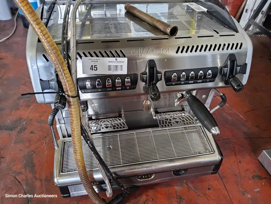 LA SPAZIALE CAFFE D'AUTORE BARRISTER COFFEE MACHINE 