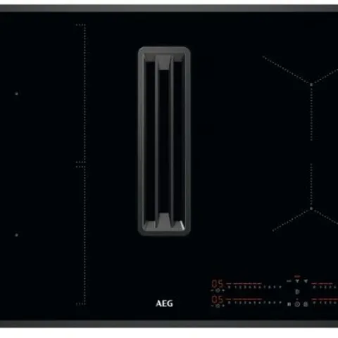 AEG 6000 SERIES SINGLE BRIDGE INDUCTION EXTRACTOR HOB 80cm RECIRCULATING Model CCE84543FB