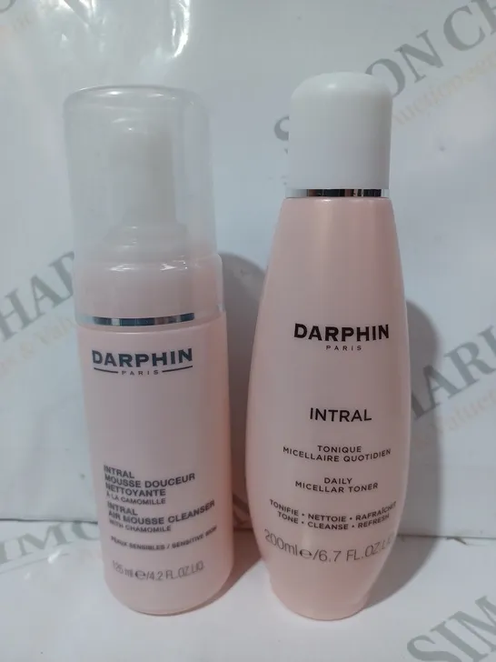 BOXED DARPHIN PARIS MICELLAR TONER & INTRAL AIR MOUSSE CLEANSER SET