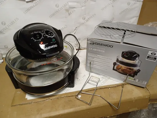 DAEWOO DELUXE 17L 1300W HALOGEN AIR FRYER 