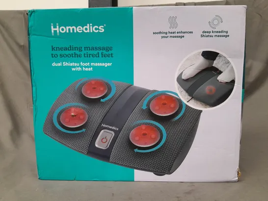 BOXED HOMEDICS DELUX FOOT MASSAGER  RRP £70