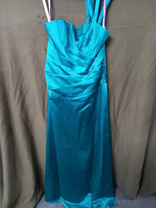 EMILY FOX TEAL OCCASIONAL DRESS - SIZE UNSPECIFIED