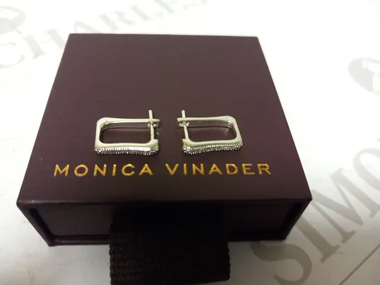 BOXED MONICA VINADER EARRINGS