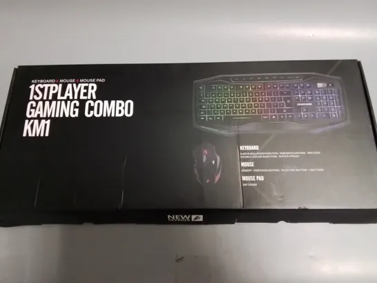 BOXED 1STPLAYER GAMING COMBO SET - KM1