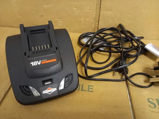BRIGGS & STRATTON LI-ION RECHARGEABLE BATTERY CHARGER
