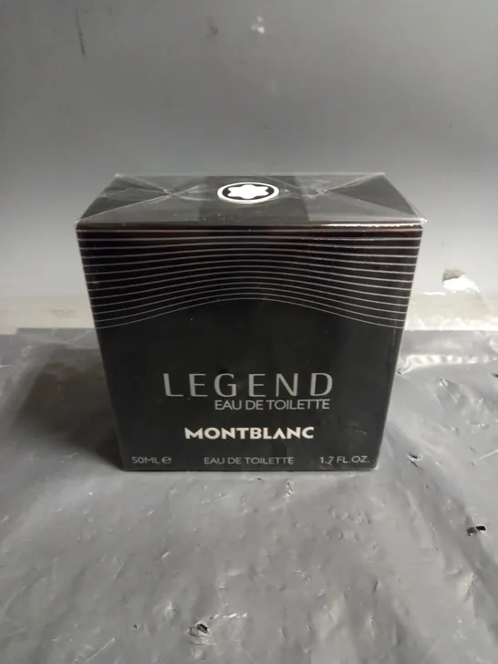 BOXED AND SEALED MONT BLANC LEGEND EAU DE TOILETTE 50ML