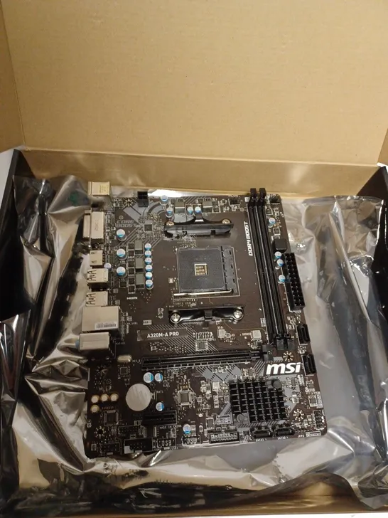 MSI A320M-A PRO MOTHERBOARD