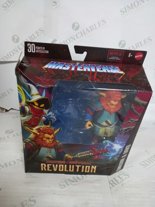 MASTERS OF THE UNIVERSE REVOLUTION ACTION FIGURES