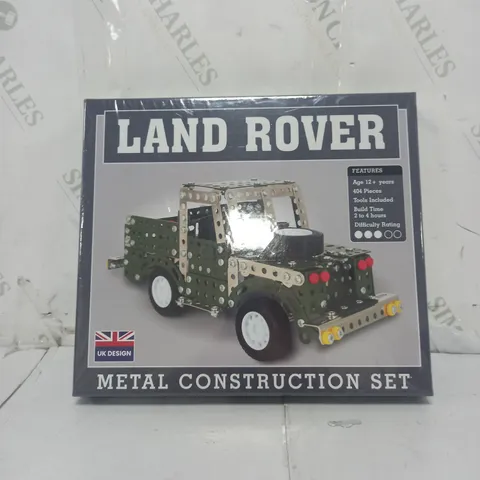 BOXED AND SEALED LAND ROVER METAL CONSTRUCTION KIT