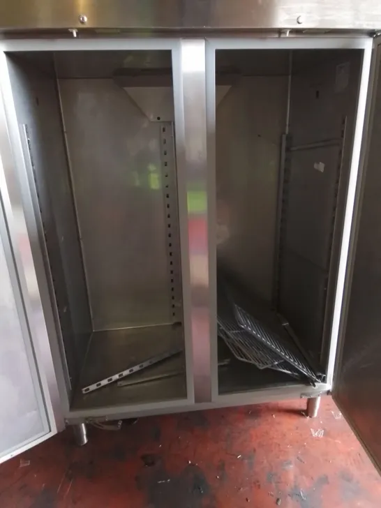 POLARIS COMMERCIAL P 140 TN AR STAINLESS DOUBLE DOOR FOOD CHILLER 