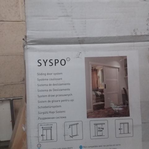 SYPSO SLIDING DOOR SYSTEM (NOT INCLUDING DOOR) 2062mm ACROSS