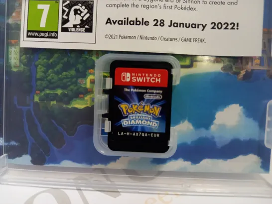 NINTENDO SWITCH POKEMON BRILLIANT DIAMOND GAME