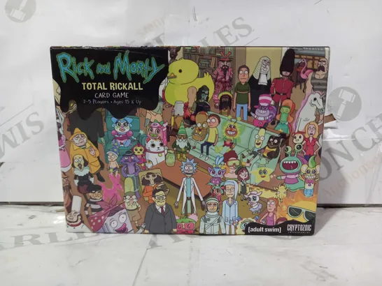 RICK AND MORTY TOTAL RICKALL CARD GAME