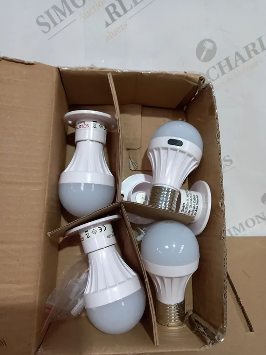 BOX SET OF 4 SOLUTIONS PORTABLE LED BULBS 