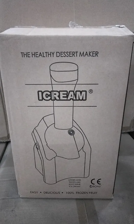 BOXED ICREAM HEALTHY DESSERT MAKER 