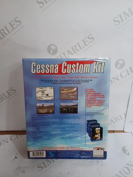 CESSNA CUSTOM KIT ALL YOU NEED TO MAKE YOUR FLIGHT SIM CESSNA UNIQUE 