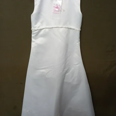 EMMERLING WHITE OCCASIONAL DRESS - SIZE 8