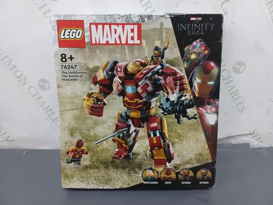 BOXED LEGO MARVEL THE INFINITY SAGA 76247 SET - THE HULKBUSTER: THE BATTLE OF WAKANDA