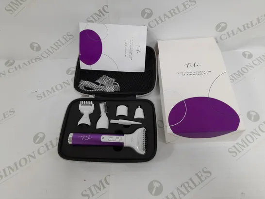 TILI 5-IN-1 MULTI-FUNCTION HAIR REMOVAL KIT PURPLE