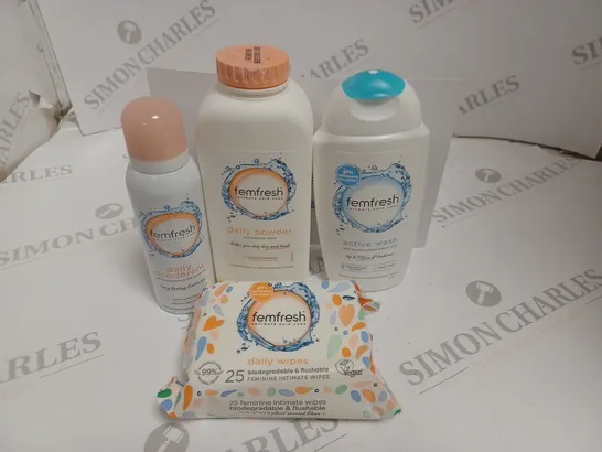 LOT OF 4 FEMFRESH HEAL CARE ITEMS