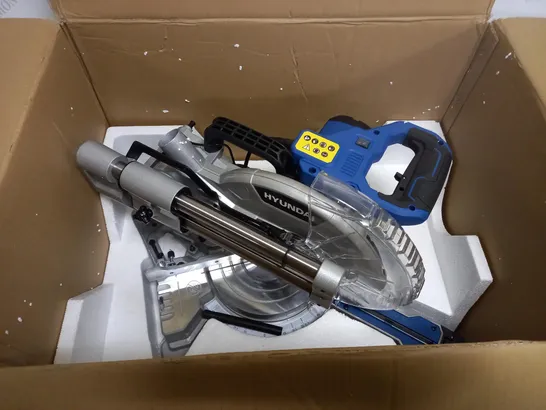 HYUNDAI 2000W ELECTRIC SLIDING POWER MITRE SAW