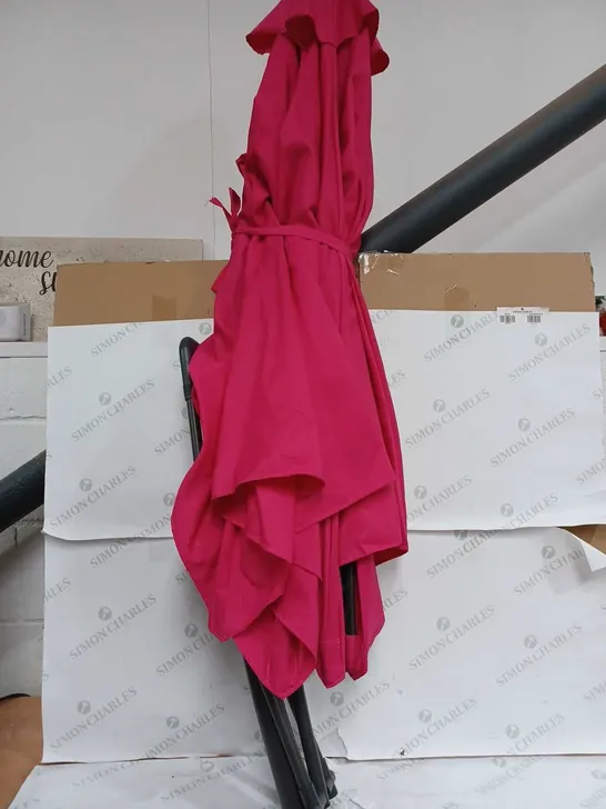 BOXED INNOVATORS EASY UP 2.7M UMBRELLA BRIGHT ROSE - COLLECTION ONLY