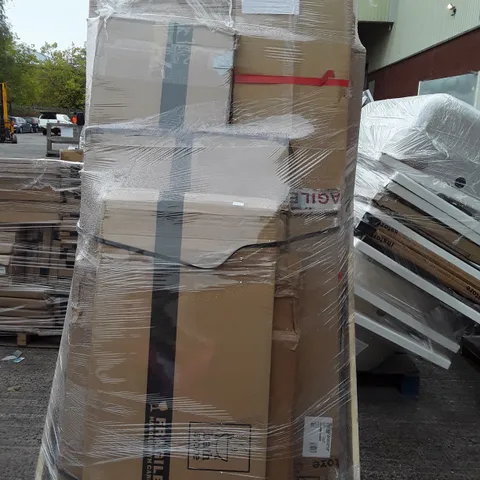 PALLET OF APPROXIMATELY 20 MIXED BATHROOM WORKTOPS