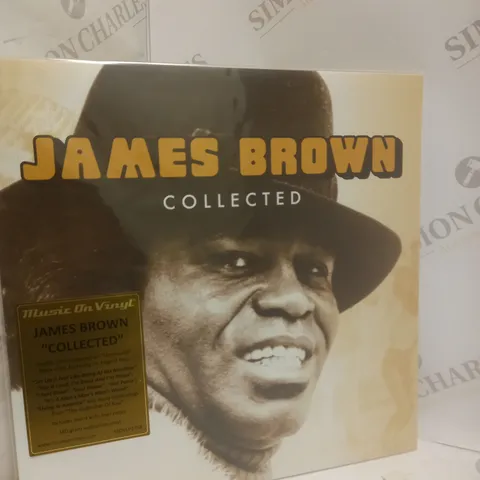 SEALED JAMES BROWN COLLECTED SPECIAL EDITION "STONE COLD" BLACK VINYL 