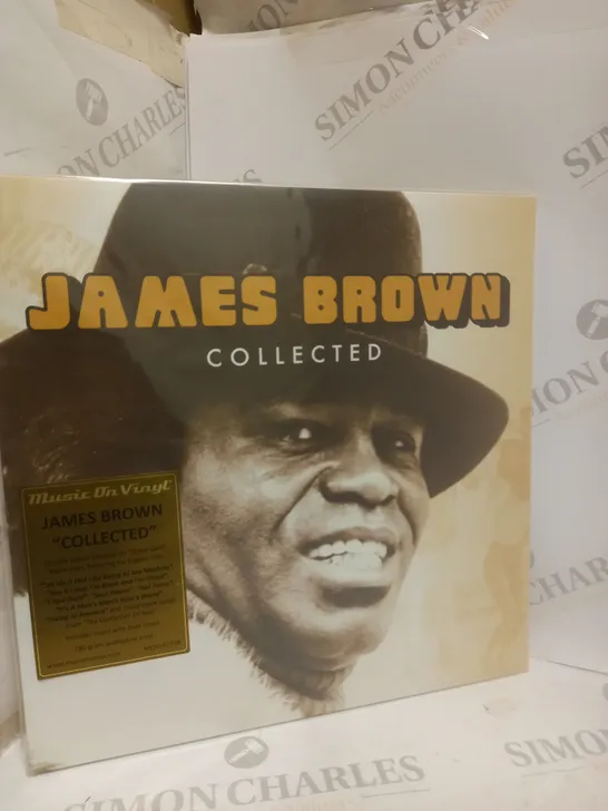 SEALED JAMES BROWN COLLECTED SPECIAL EDITION "STONE COLD" BLACK VINYL 