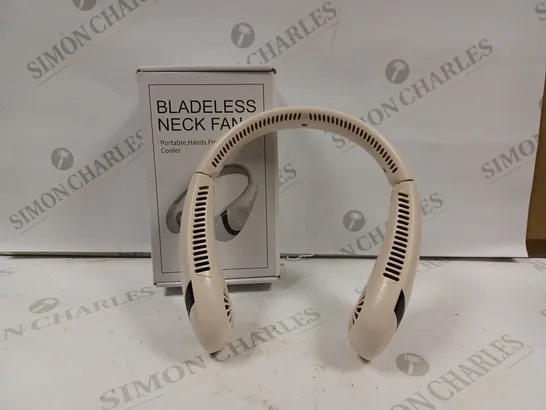 BLADELESS PORTABLE PINK NECK FAN 