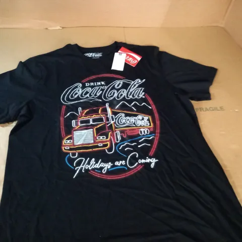 COCA COLA BLACK T-SHIRT - XL