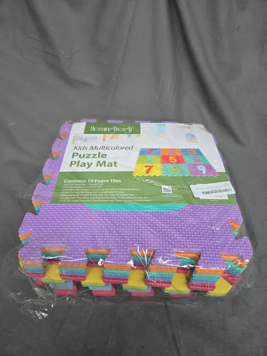 KIDS MULTICOLOURED PUZZLE PLAY MAT