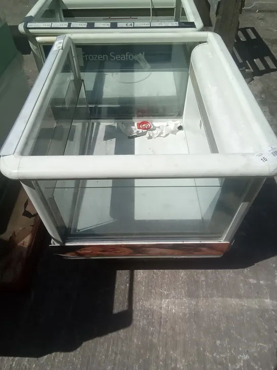 COMMERCIAL SMALL SELF SERVE FREEZER 