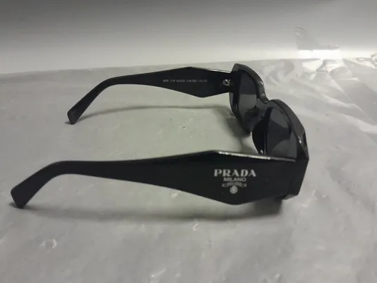 BOXED PAIR OF PRADA ALL BLACK GLASSES